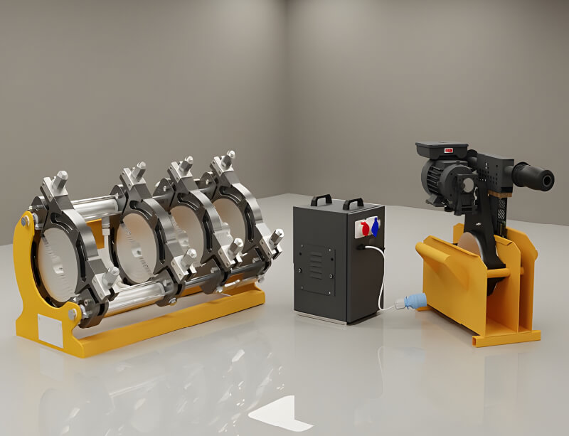 W160 Polyethylene Pipe Hydraulic Butt Welding Machine